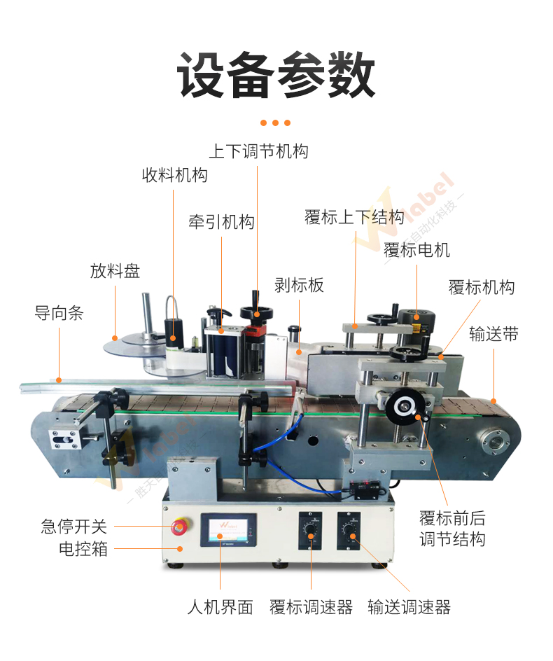 桌面式立式搓滾圓瓶貼標機